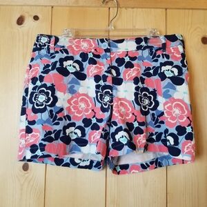 Crown & Ivy Caroline Floral Chino Style Shorts